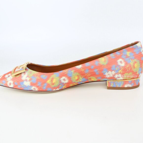 NEW Tory Burch Gigi Floral Jacquard Ballet Flats | for Work to Weekend Events - Picture 6 of 16